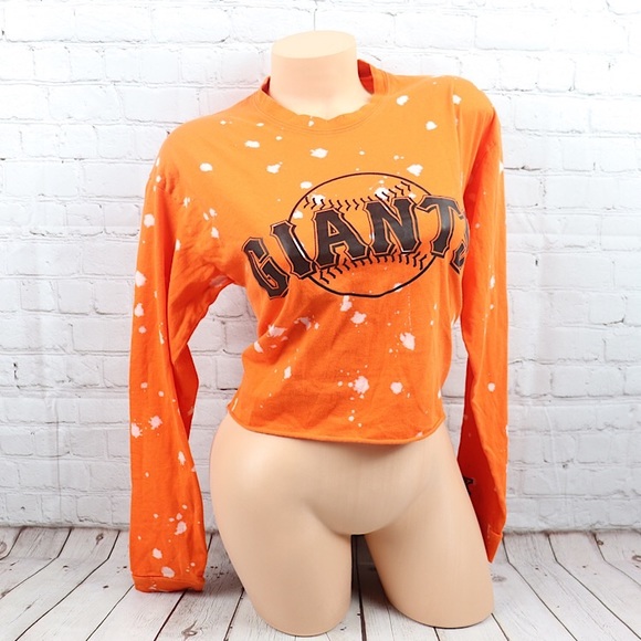 VS PINK San Francisco Giants Long Sleeve Tee Shirt - Picture 2 of 7